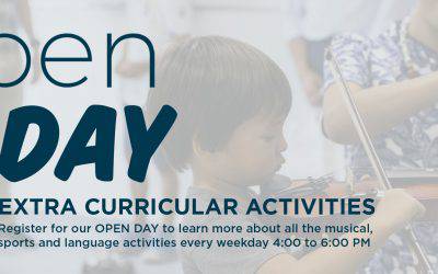 OPEN DAY OF EXTRACURRICULAR ACTIVITIES